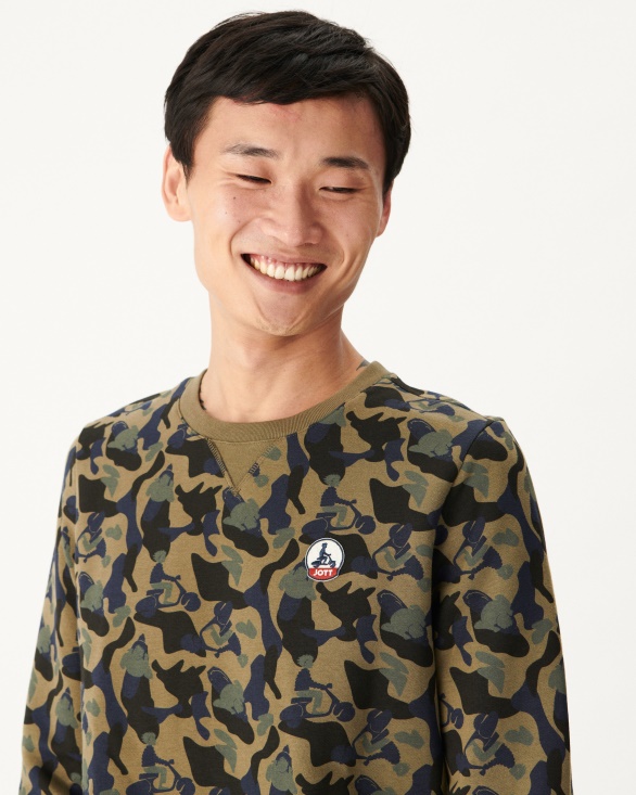 Print Militaire Sweatshirt Braga Jott UK