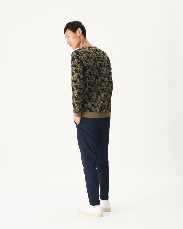Print Militaire Sweatshirt Braga Jott UK