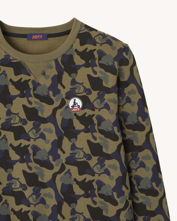 Print Militaire Sweatshirt Braga Jott UK