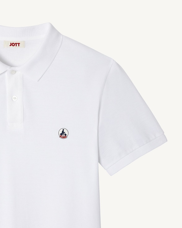 Blanc Polo Shirt Cherbourg Jott UK
