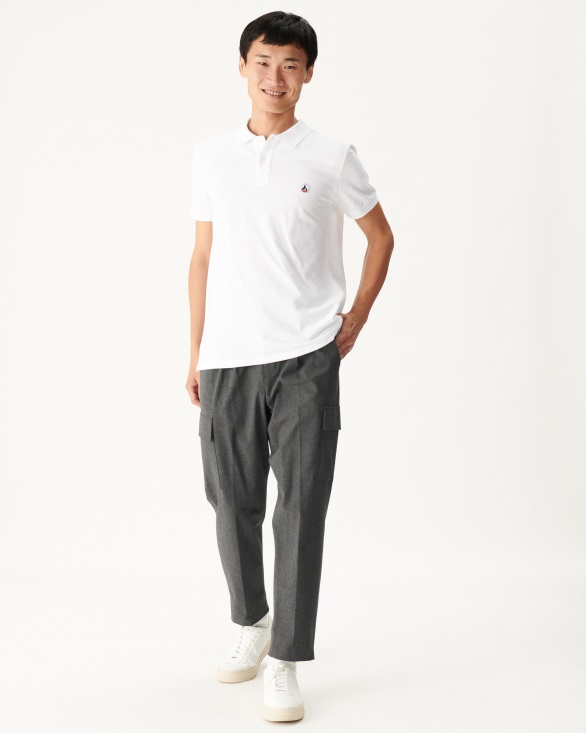 Blanc Polo Shirt Cherbourg Jott UK