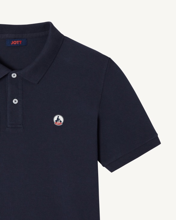Jott UK Marine Polo Shirt Cherburg