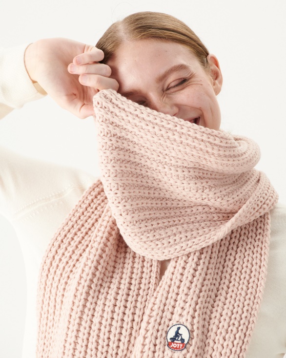 Rose Pale Scarf Vancouver Jott UK