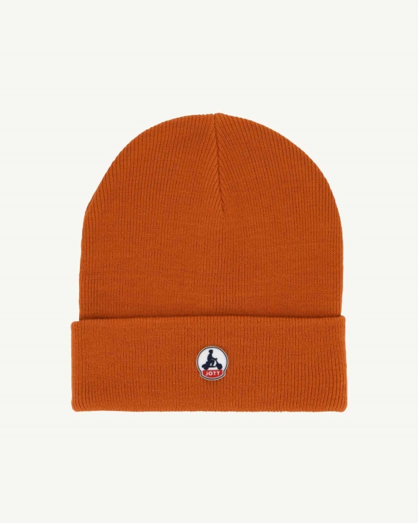 Orange Beanie Jim Jott UK