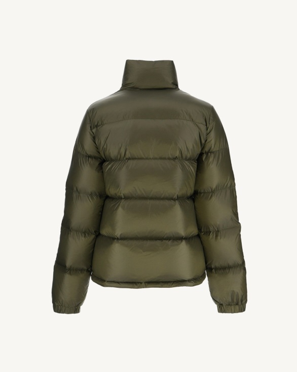 Extreme Cold Quilted Down Jacket Army Cardiff Jott UK