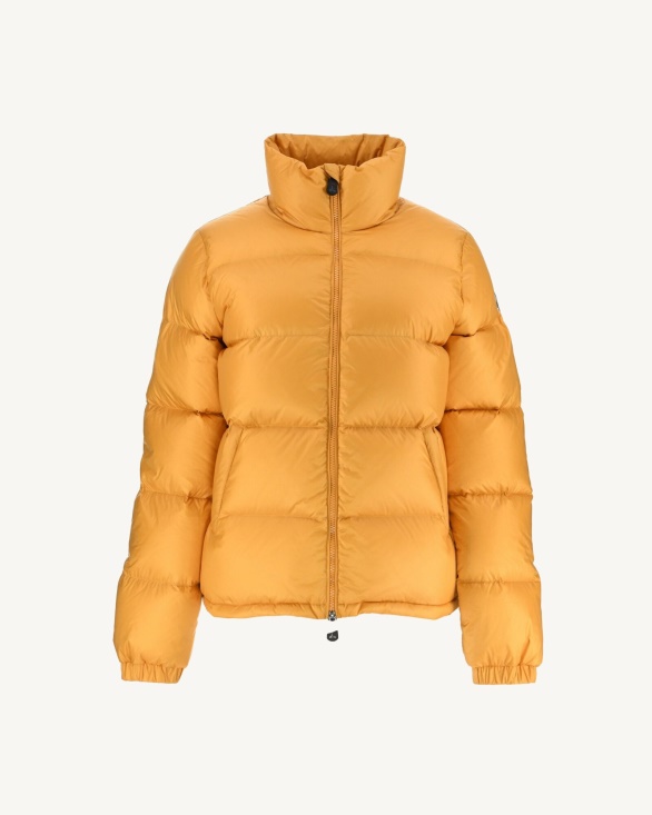 Extreme Cold Quilted Down Jacket Moutarde Cardiff Jott UK