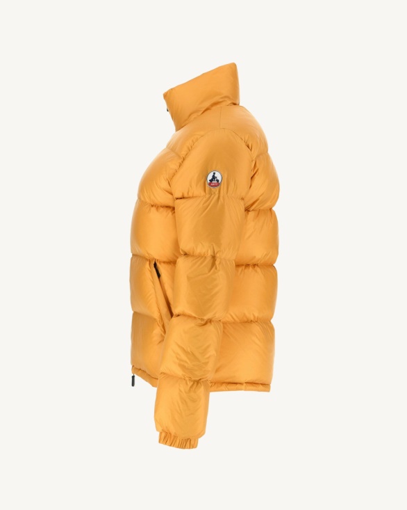 Extreme Cold Quilted Down Jacket Moutarde Cardiff Jott UK