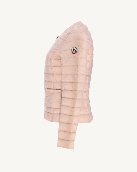 Jott UK Lightweight Down Jacket Rose Pale Douda