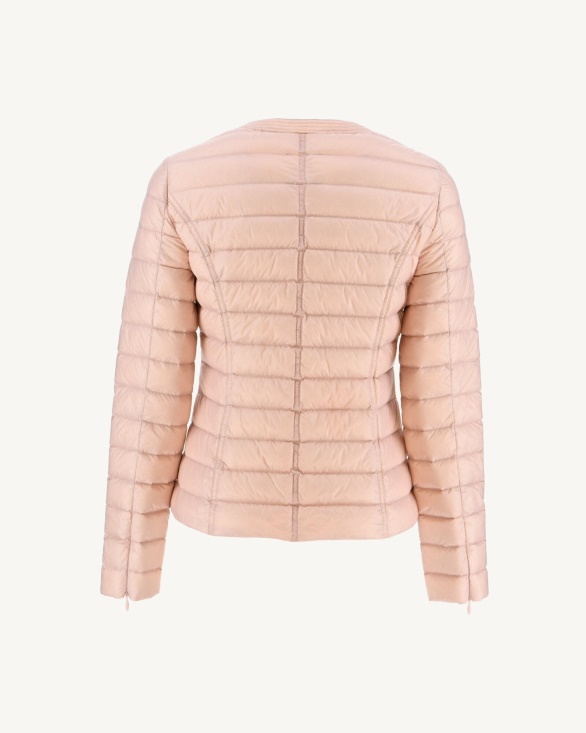 Jott UK Lightweight Down Jacket Rose Pale Douda