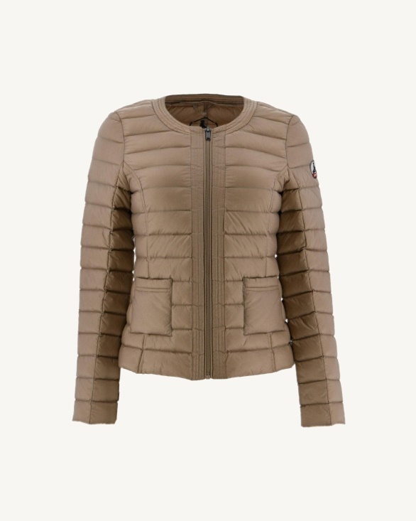 Jott UK Lightweight Down Jacket Beige Douda