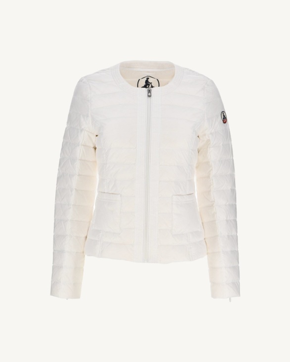 Lightweight Down Jacket Blanc Douda Jott UK