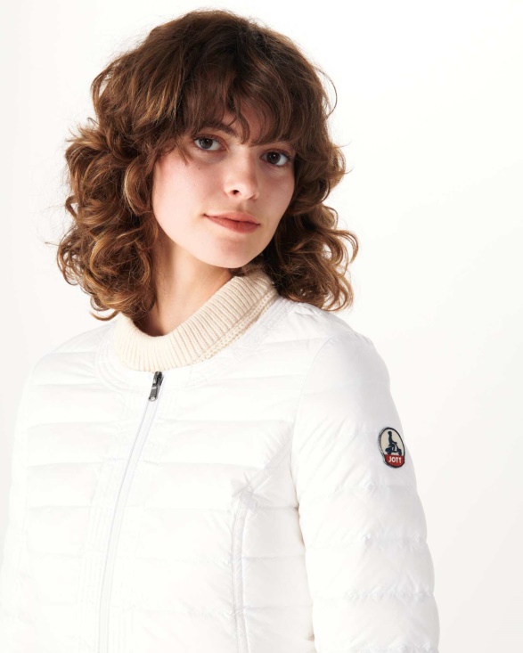 Lightweight Down Jacket Blanc Douda Jott UK