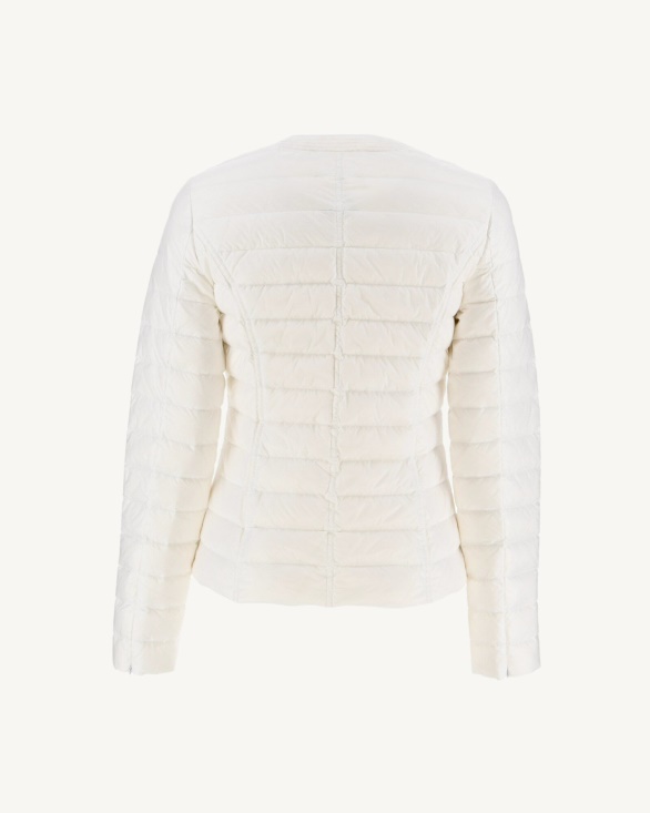 Lightweight Down Jacket Blanc Douda Jott UK