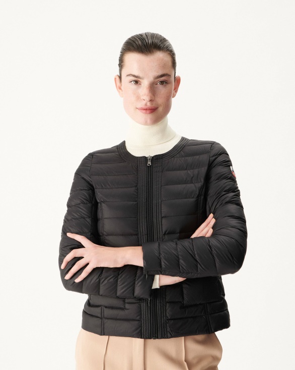 Lightweight Down Jacket Noir Douda Jott UK