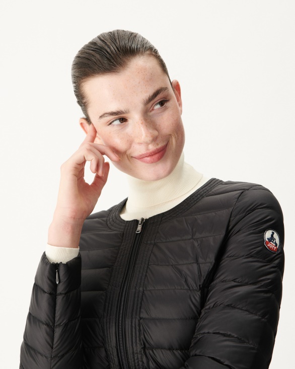 Lightweight Down Jacket Noir Douda Jott UK