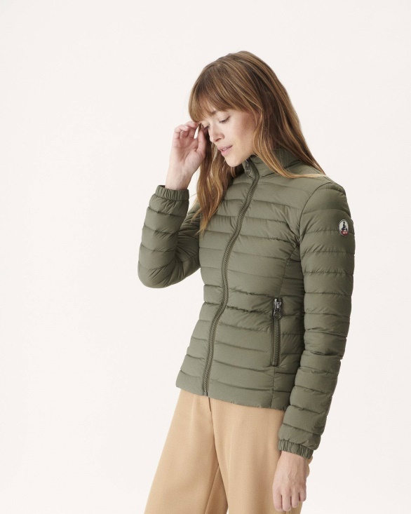 Jott UK Lightweight Down Jacket Army Jade