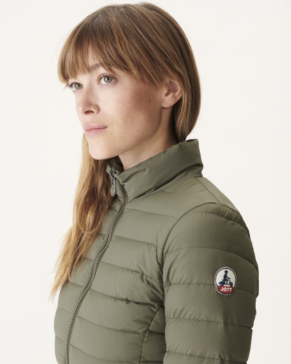 Jott UK Lightweight Down Jacket Army Jade