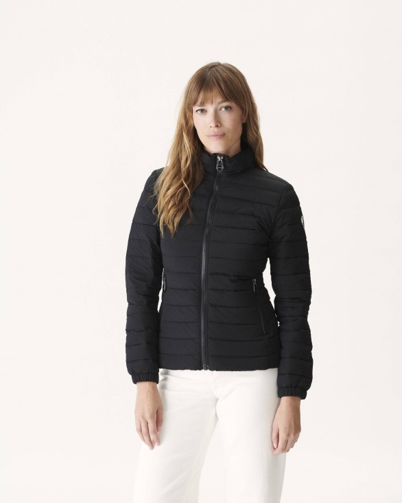 Jott UK Lightweight Down Jacket Noir Jade