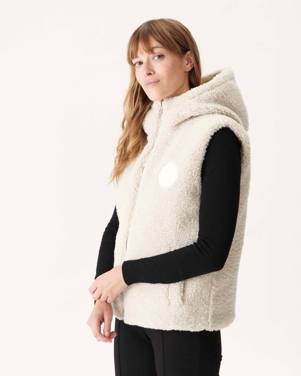 Extreme Cold Reversible Down Jacket Naturel Daria Jott UK