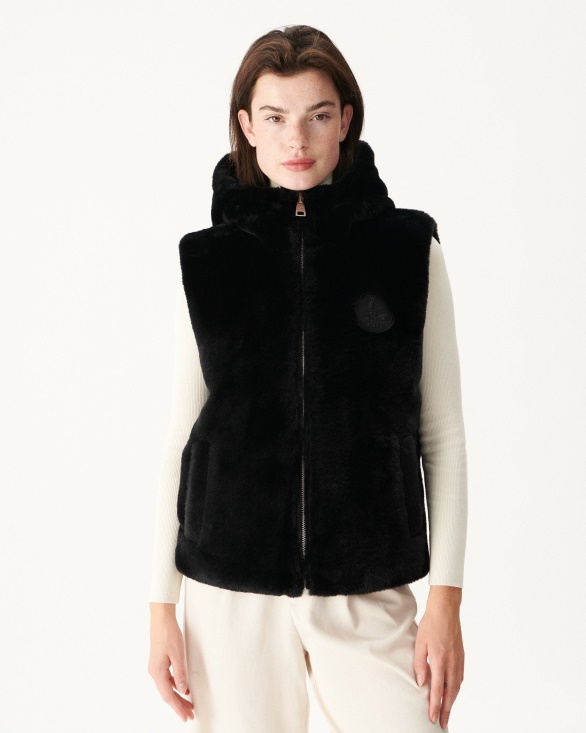 Extreme Cold Reversible Down Jacket Noir Daria Jott UK