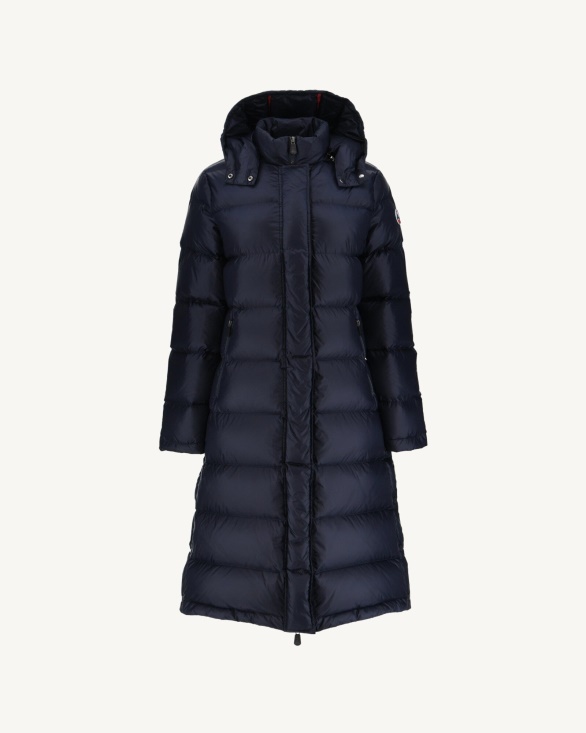 Extreme Cold Long Hooded Down Jacket Marine Karachi Jott UK