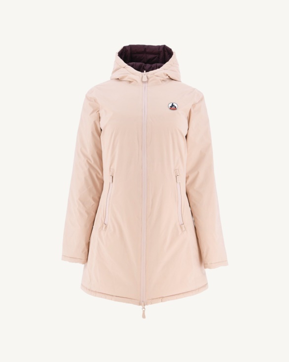 Reversible Light Down Jacket Rose Pale/Aubergine Moscou Jott UK
