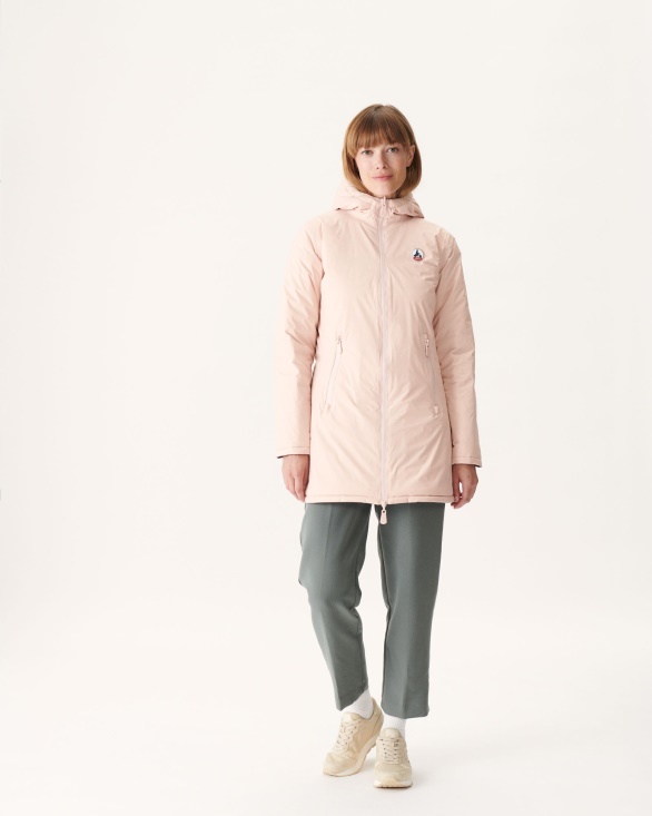 Reversible Light Down Jacket Rose Pale/Aubergine Moscou Jott UK