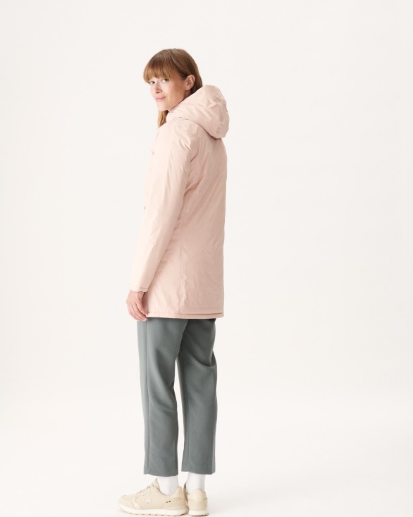 Reversible Light Down Jacket Rose Pale/Aubergine Moscou Jott UK