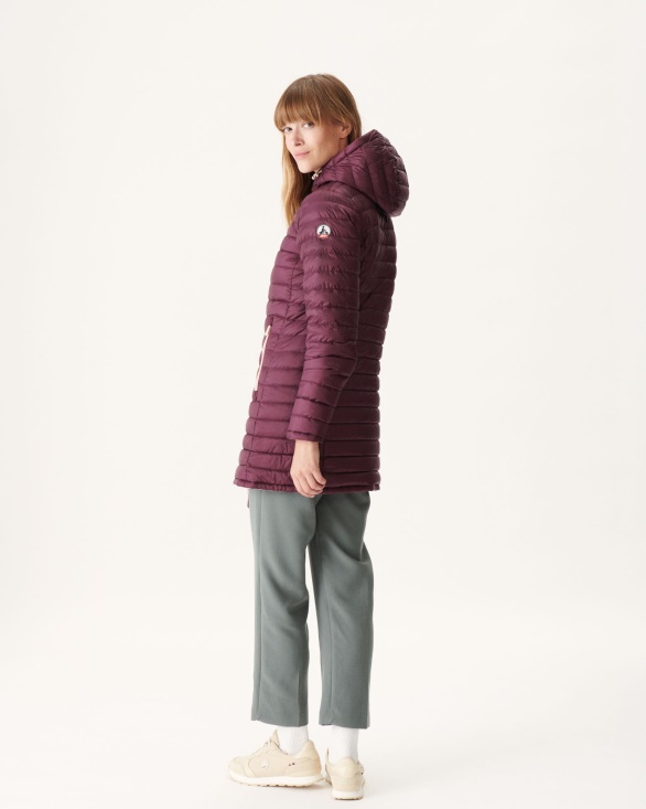 Reversible Light Down Jacket Rose Pale/Aubergine Moscou Jott UK