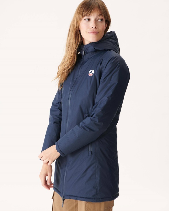 Jott UK Reversible Light Down Jacket Marine Moscou