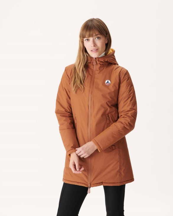 Reversible Light Down Jacket Caramel/Moutarde Moscou Jott UK