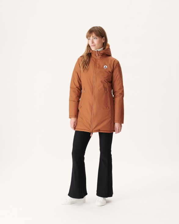 Reversible Light Down Jacket Caramel/Moutarde Moscou Jott UK