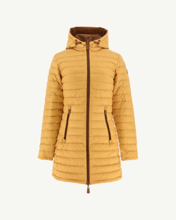 Reversible Light Down Jacket Caramel/Moutarde Moscou Jott UK