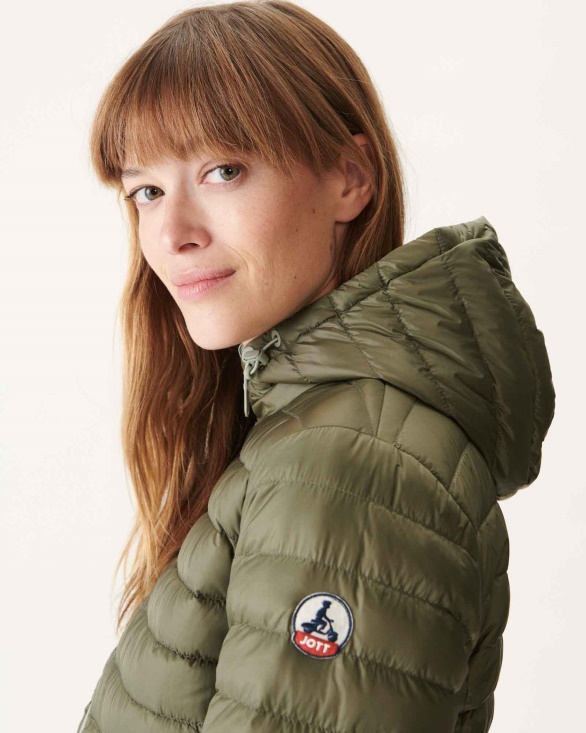 Jott UK Reversible Light Down Jacket Sauge/Army Moscou