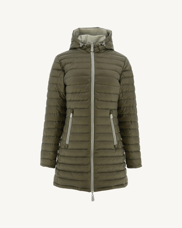 Jott UK Reversible Light Down Jacket Sauge/Army Moscou