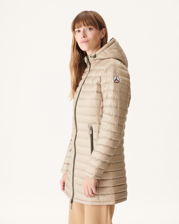 Reversible Light Down Jacket Army/Beige Moscou Jott UK