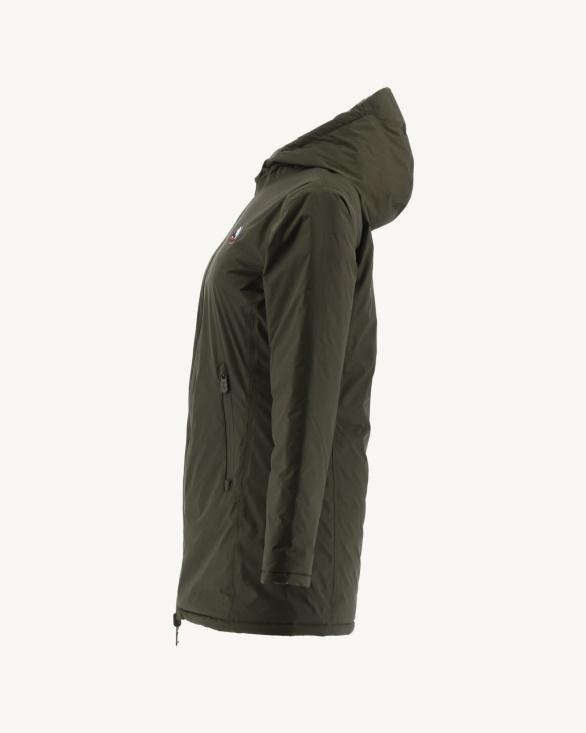 Reversible Light Down Jacket Army/Beige Moscou Jott UK
