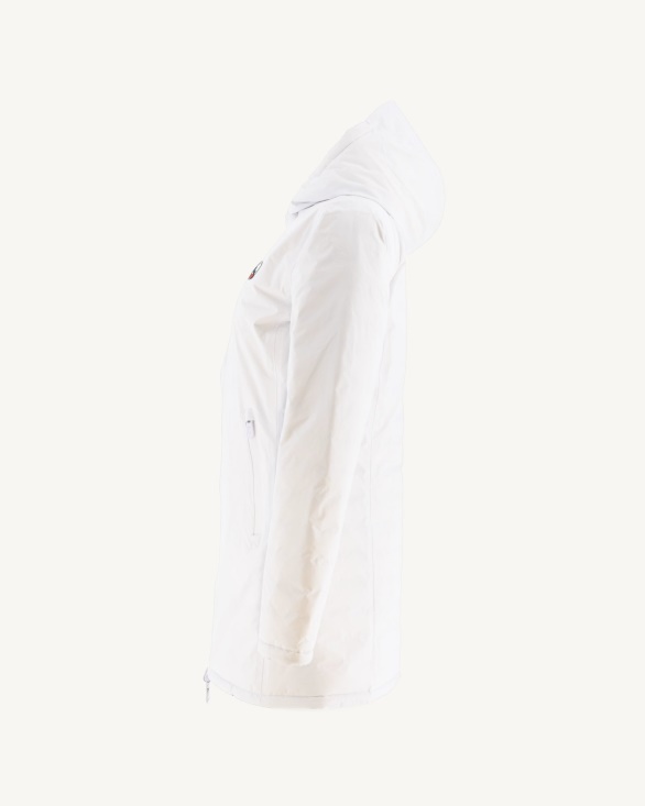 Jott UK Reversible Light Down Jacket Blanc/Marine Moscou