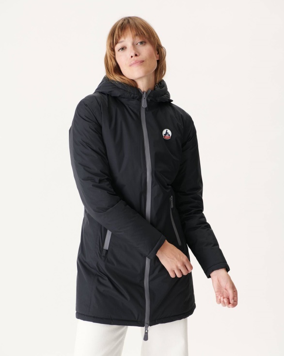 Jott UK Reversible Light Down Jacket Noir Moscou