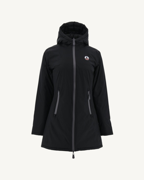Jott UK Reversible Light Down Jacket Noir Moscou