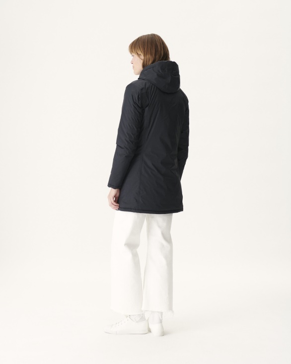 Jott UK Reversible Light Down Jacket Noir Moscou