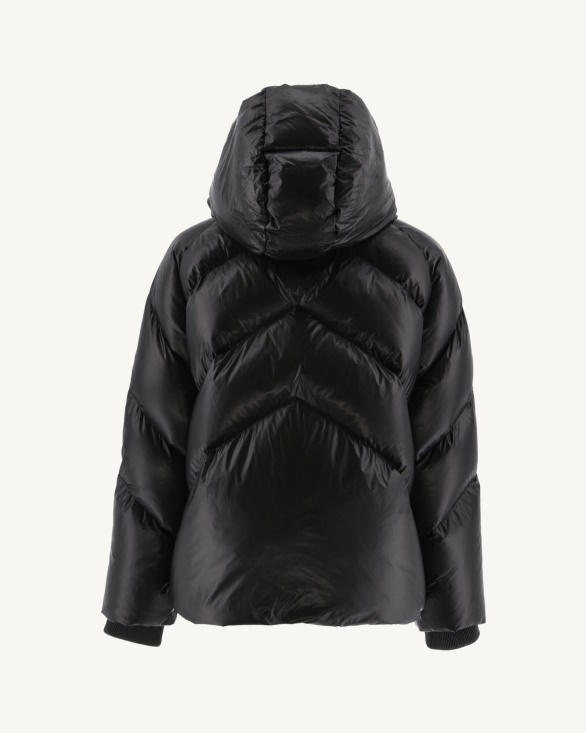 Noir Extreme Cold Hooded Puffer Jacket Stellar Jott UK