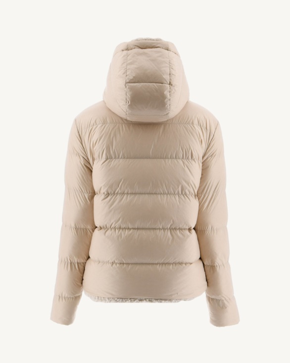 Jott UK Extreme Cold Reversible Down Jacket Naturel Gala