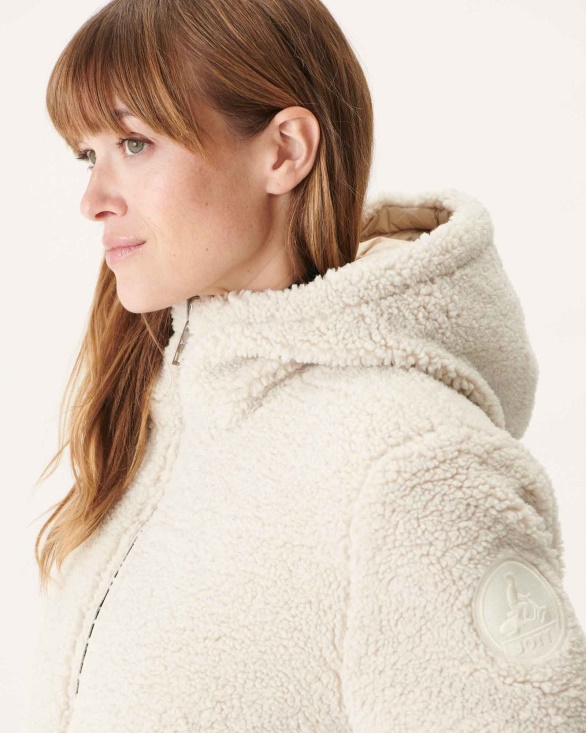 Jott UK Extreme Cold Reversible Down Jacket Naturel Gala