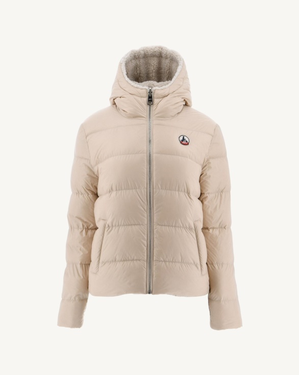 Jott UK Extreme Cold Reversible Down Jacket Naturel Gala