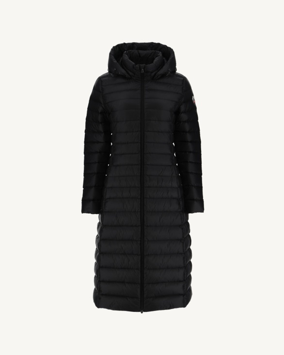 Jott UK Long And Light Down Jacket Noir Laurie