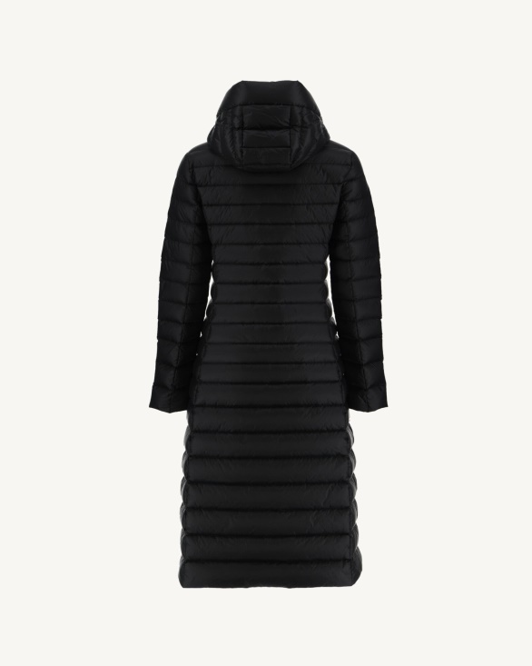 Jott UK Long And Light Down Jacket Noir Laurie