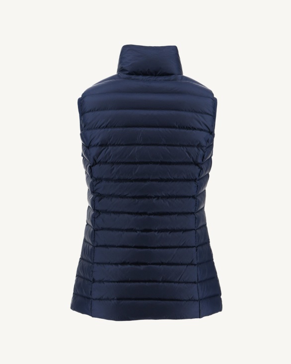 Jott UK Light Sleeveless Down Jacket Blue Abysse Seda