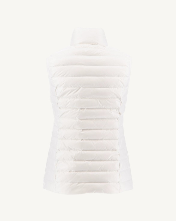 Light Sleeveless Down Jacket Blanc Seda Jott UK