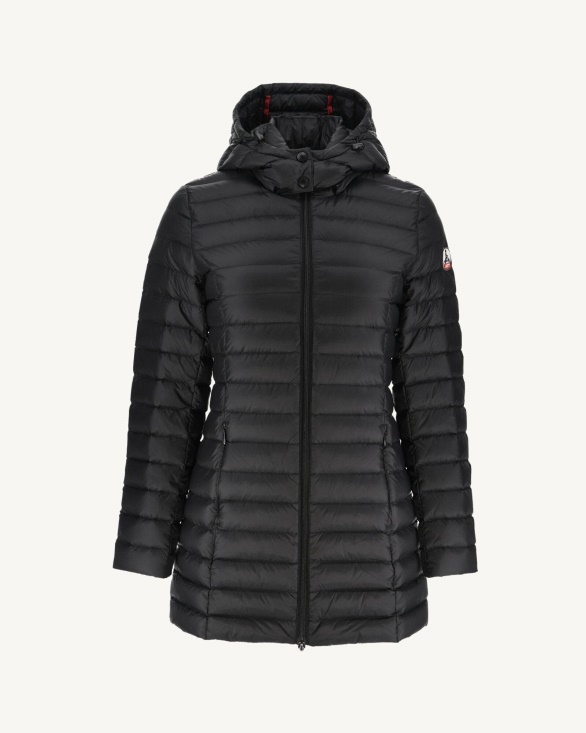 Jott UK Hooded Down Jacket Noir Nour